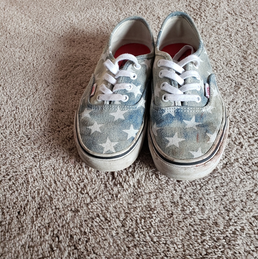 American Flag Van's